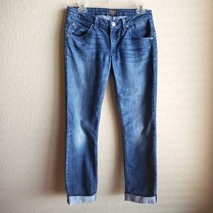 Hudson Jeans Bacara Straight Flood Cuff Jeans Size 27